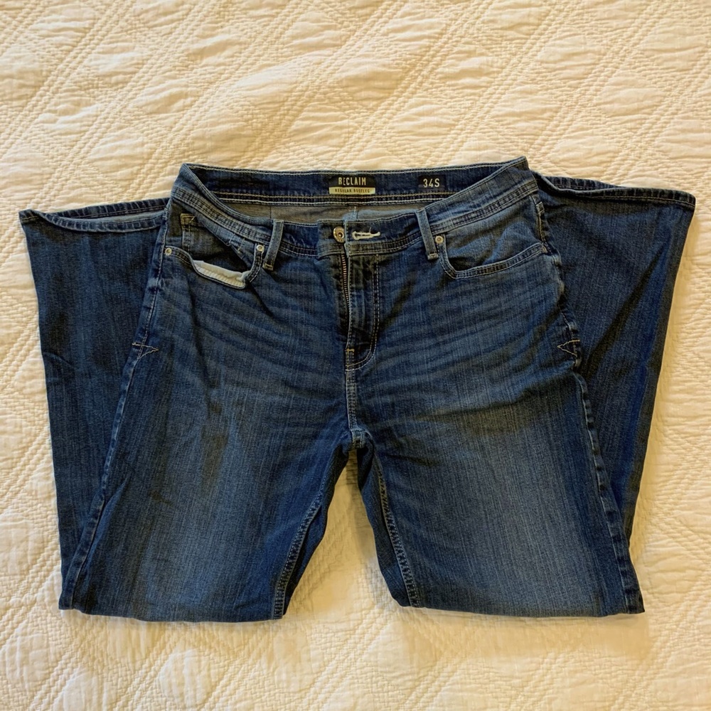 Men’s Buckle Reclaim jeans size 34S